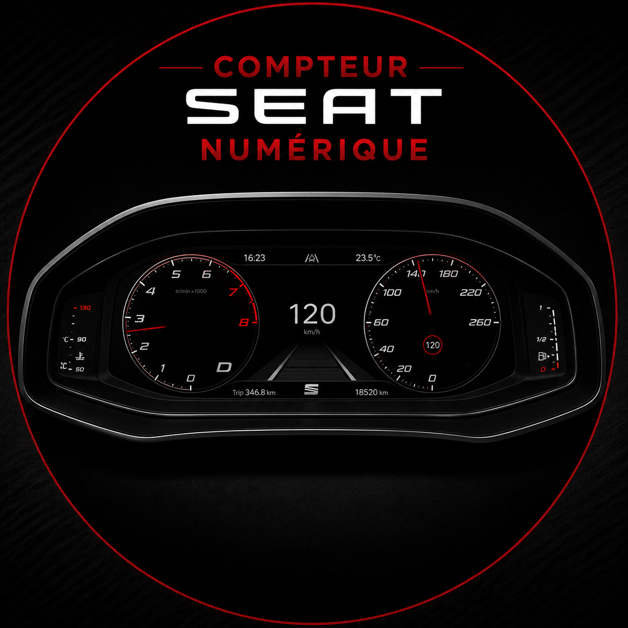 Compteur Numérique seat
