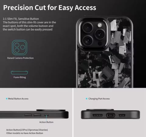 Coque IPhone Fibre de carbone