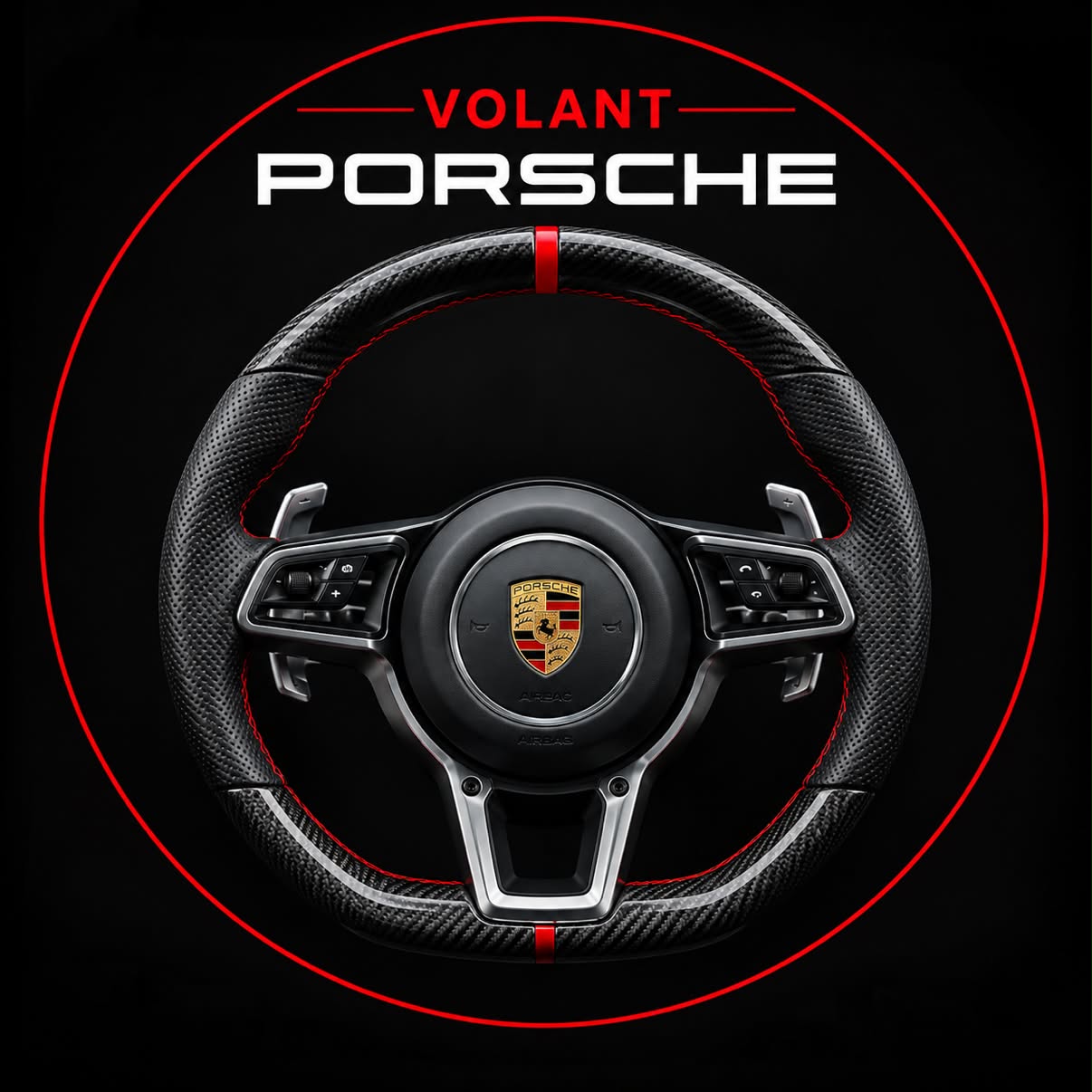 Volants Personnalisés PORSCHE